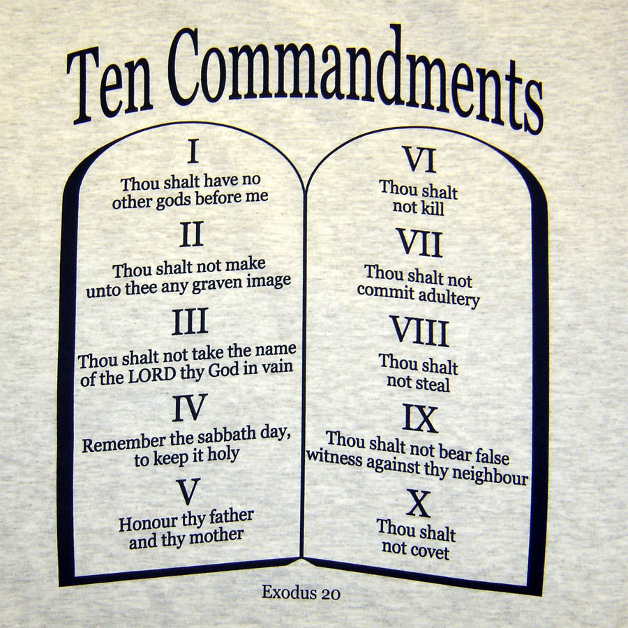 How to teach the 10 commandments in a fun way